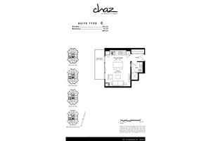 Luxury Yorkville Chaz Condominium In Toronto's Upscale Yorkville Bloor Yonge Neighborhoods.