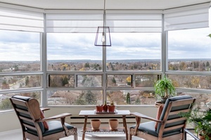 A beautifully upgraded CORNER suite in a great location.