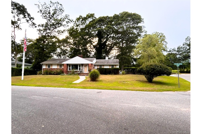 Ranch-style home