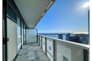 Sugar Wharf Condo By Menkes, 1 Bedroom On Higher Floor With Large Balcony.