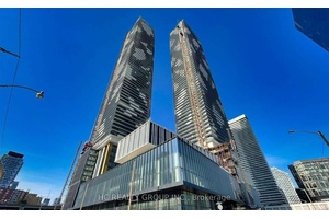 Sugar Wharf Condo By Menkes, 1 Bedroom On Higher Floor With Large Balcony.