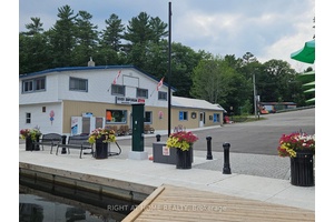 This is a great opportunity to own a home with commercial potential and live in cottage country on the water.