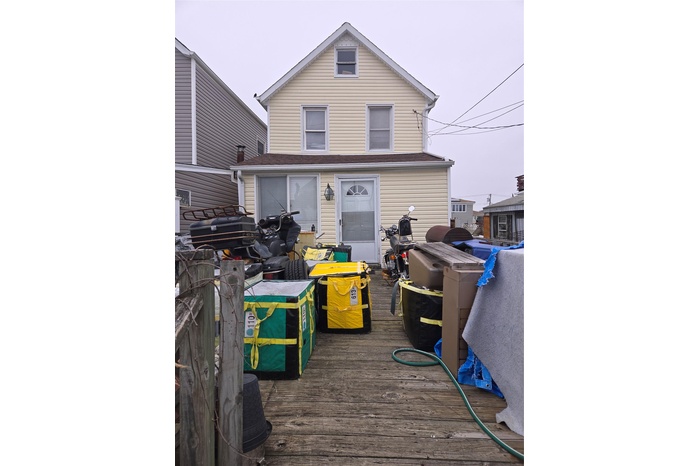 View of back of property