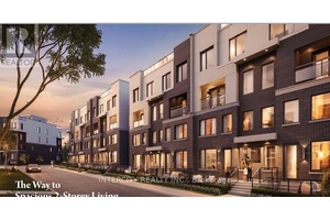 Brand New Stacked Townhouse for Rent in Mississauga 2 Beds 3 Baths Parking Included.