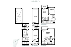 Welcome to this beautiful and modern 2 bedroom, 4 bathroom townhouse located in a desirable and quiet neighbourhood in Richmond Hill.