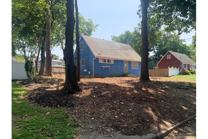 Rear view of house