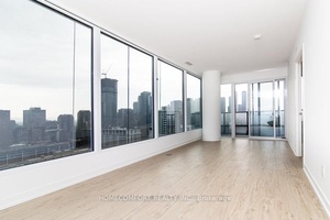 Bright 2 bedroom Corner Suite in vibrant downtown core with 9' ceiling amp ; spectacular non obstructed views.