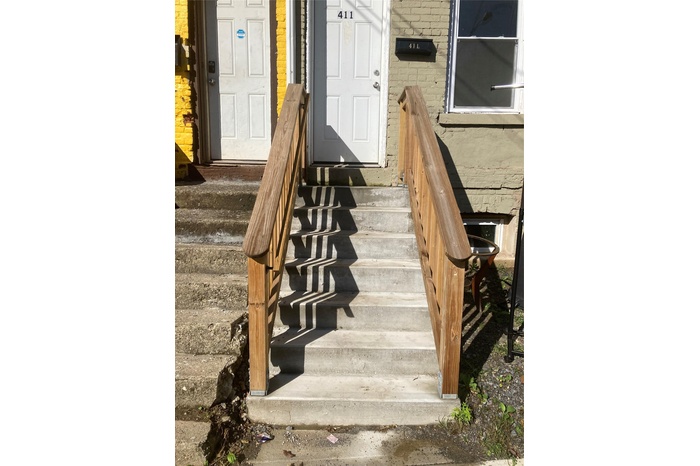 View of stairs