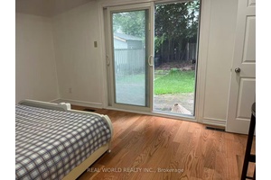 A very spacious Furnished bedroom on the ground floor, One parking on the driving way is included, Bayview Royal Orchard, New hardwood floor, sliding door to the back yard, Separate ...