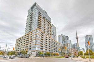 Sun drenched and spectacular 2 bed den 2 bathroom unit in Parade 2 Condos.