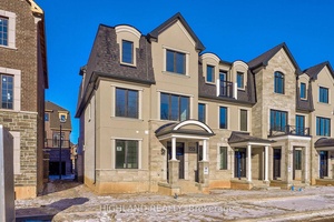 Face to Settler Wood Trail Park Luxury amp ; Brand New 4 Beds 4 Washrooms End Unit Townhouse Like A Semi.