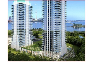 South Beach ! Waterfront Living, 'Lido' Model, Floor Plan Features Approx.