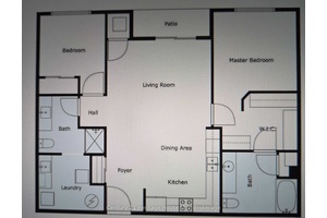 Top Floor 2 Bed, 2 Bath Condo in Downtown St.