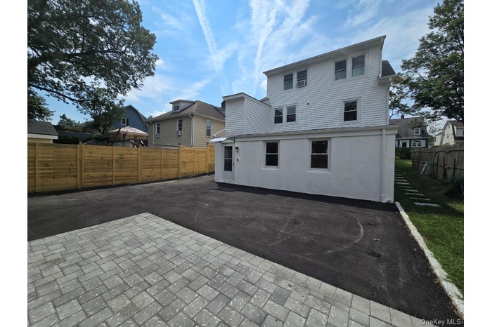 Rear view of property