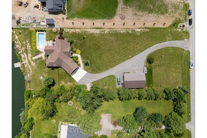 Located just outside the City of Port Colborne with sweeping Wainfleet views, this beautifully appointed bungalow backs onto the serene Port Colborne Quarry Pond and includes.
