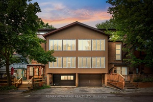 Welcome to this exceptional semi detached residence, uniquely located facing the beach and lake in Toronto's The Beaches neighbourhood.