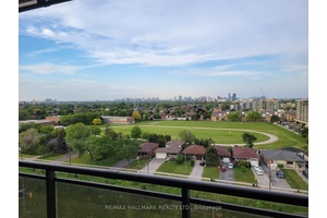 Immaculate 1 Bedroom Den suite at Parkside at Metroplace showcasing unobstructed views from a private balcony.