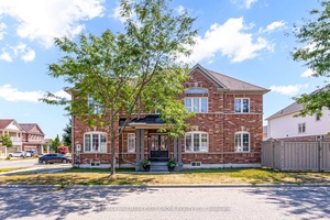 Stunning, light filled all brick 4 1 bedroom home situated on a premium corner lot in a highly desirable North Ajax neighborhood.
