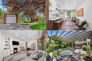 Welcome to this beautifully updated 3 1 bedroom, 2 bathroom bungalow, where classic charm meets modern convenience.