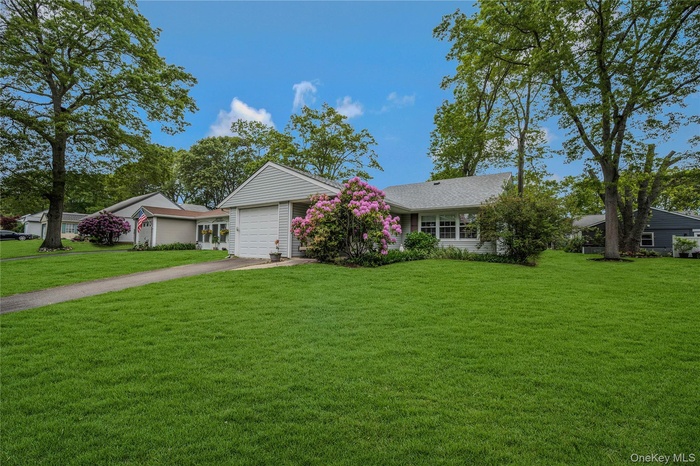 Mature landscaping