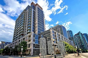 Bright and modern 2 bedroom, 2 bathroom, corner unit featuring floor to ceiling windows and an abundance of natural light throughout.