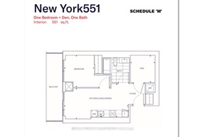 Welcome To 225 Commerce St 6507 A Brand New 1 Den With A Smart And Functional Layout.