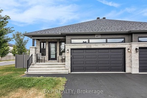 Welcome to this turnkey 2 1 bedroom, 3 bath semi detached bungalow situated on a corner lot in the sought after Sunset Flats community of Russell !