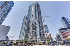 Renovated in September 2024, this bright and spacious 1 den unit features new flooring, fresh paint, and an open concept layout with floor to ceiling windows.