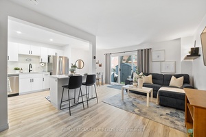 Stunningly renovated 3 bedroom, 1 bathroom two storey condo townhome in St.