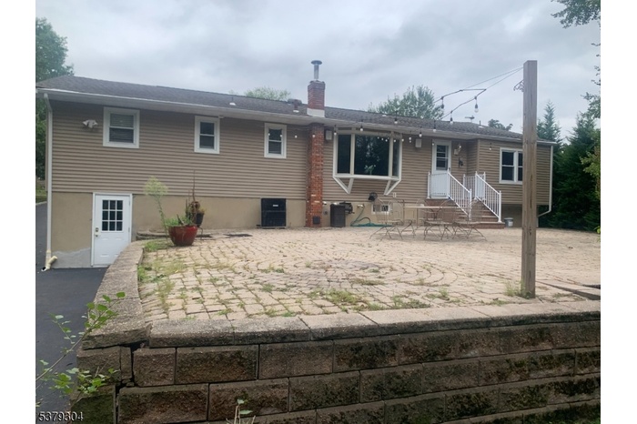 Rear View with large patio