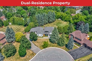 Tucked away on a tranquil cul de sac in the heart of Nobleton, this exceptional property offers a rare opportunity with two distinct residences a highly renovated two storey main ...