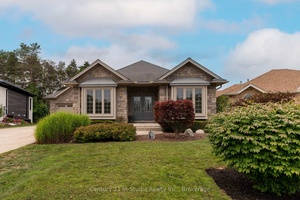 Backing directly onto the 11th hole of the Meaford Golf amp ; Country Club, this all stone bungalow offers sweeping views of the fairway and tranquil pond and unlike alot ...