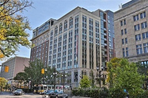 Luxurious Condominium Living At The Royal Connaught, An Elegant 840 square foot 1 1 bedroom has in suite laundry.