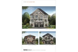 Welcome to Empire Canals Spruce Townhome Collection in Welland.