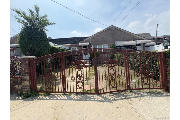 View of gate