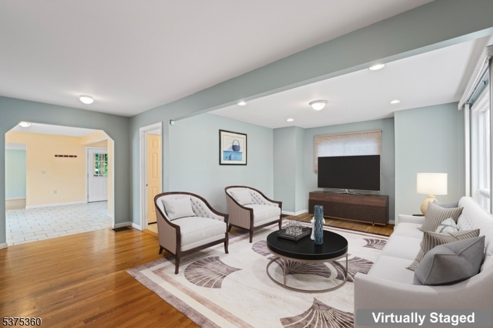 Living Room Virtually Staged