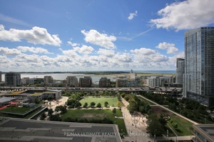 Stunning 2 Bed 2 Bath In The Heart Of Downtown Toronto With Unobstructed South Lake View !