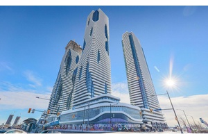 Bright, never lived in 2 bed 2 bath corner suite offering 697 sqft of thoughtfully designed interior space plus 2 balconies and 1 parking.