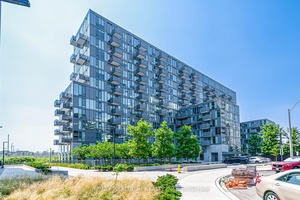 Step Into 501 38 Monte Kwinter Court A Sunlit 1 Den Unit Featuring An Open Concept Design With Sleek Laminate Flooring And A Contemporary Kitchen Outfitted With Stainless Steel Appliances ...