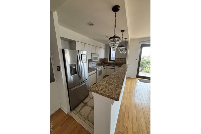 open plan kitchen