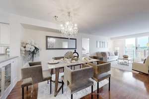 This very spacious and unique 2 bedroom suite with 1, 133 sq ft of beautifully designed living space in the heart of Yonge amp ; Lawrence.