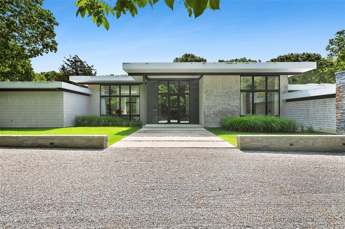 Entrance to property with french doors