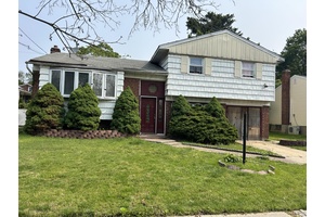 Spacious split level home offers tremendous potential.