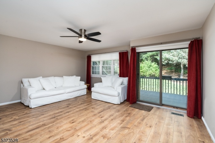 Living Room w slider to deck