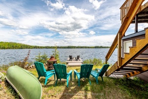 Escape to the timeless charm of cottage life with this 4 bedroom, 4 season bungalow on the clear, sparkling shores of Clear Lake.