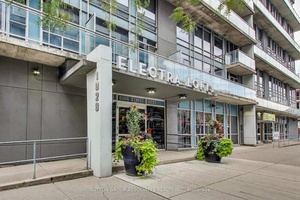 Welcome to Suite 213 at Electra Lofts 1029 King St West, Rarely Available Renovated 2 Bed, 2 Bath Loft Approx.