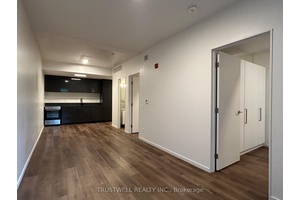 Bright 1 den with a smart floor plan and approximately 135 sf of terrace.