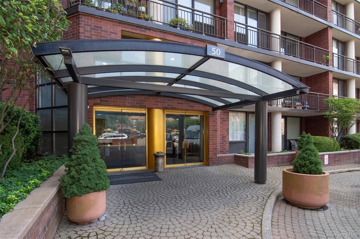 Building front entrance