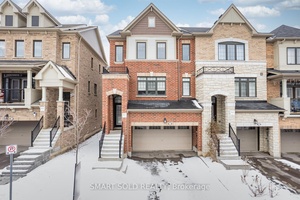 Welcome To This Luxurious Executive End Unit Freehold Townhome in the Sought after Victoria Square Neighborhood.
