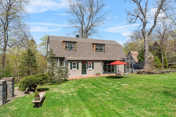 72 Clubhouse Road, a delightful converted carriage house in the desireable Clubhouse Road neighborhood of Tuxedo Park.